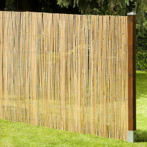 Sichtschutz aus Bambus Bambusmatte Gartenzaun Zaun Windschutz MACAO (HxB) 180 cm x 500 cm