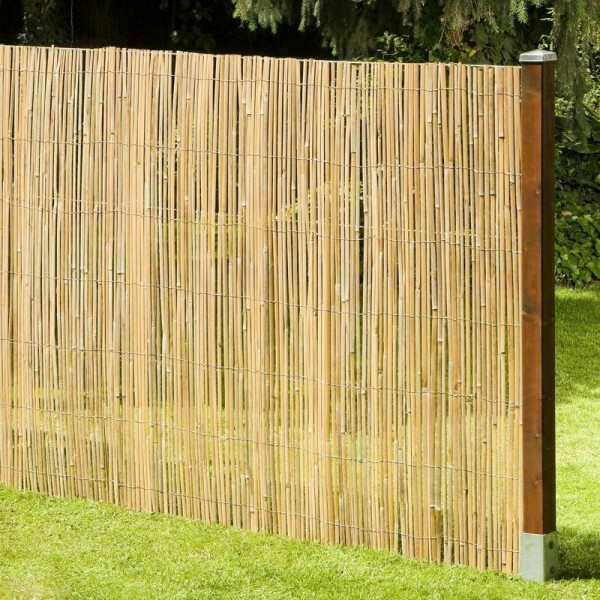 Sichtschutz aus Bambus Bambusmatte Gartenzaun Zaun Windschutz MACAO (HxB) 200 cm x 500 cm
