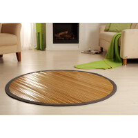 Bambusteppich CIRCLE Teppich Bambusmatte Küchenteppich, in 5 Größen! 200 cm