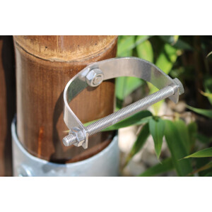 Edelstahl-Befestigungssystem für Bambus- oder...