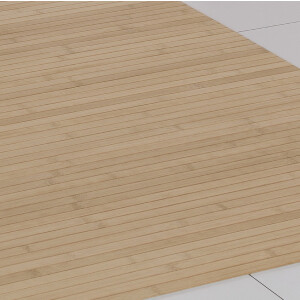 Bambusteppich MASSIVE pure, Ma&szlig; ca. 60x200 cm, 17mm Stege