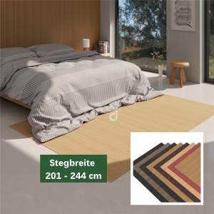 GroßerBambusteppich in einem modernen Wohnzimmer,...