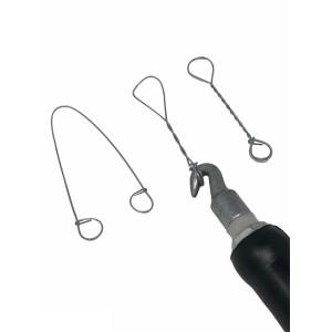 Drillapparat für Ösenbindedraht mit drei...