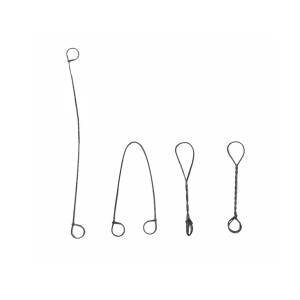 Set aus verschiedenen Befestigungsdrähten mit...