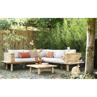 Sichtschutz Bambus Garten Gartenzaun Windschutz Sichtschutzmatte BALI NATURE (BxH) 180 cm x100 cm