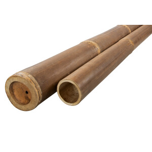 Bambuspfosten NIGRA Bambusrohr Bambusstangen f&uuml;r Sichtschutz Zaun Montage Bambus Dekoration Rohr aus Bambus